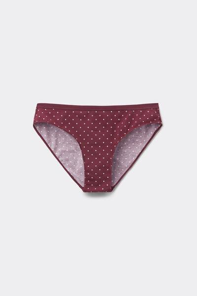 Tezenis Braguita Algodón Estampado Mujer Rojo Tamaño L