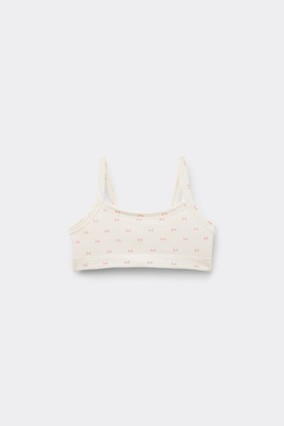 Tezenis Top Sujetador Niña Algodón Estampado Chica Impreso Tamaño L