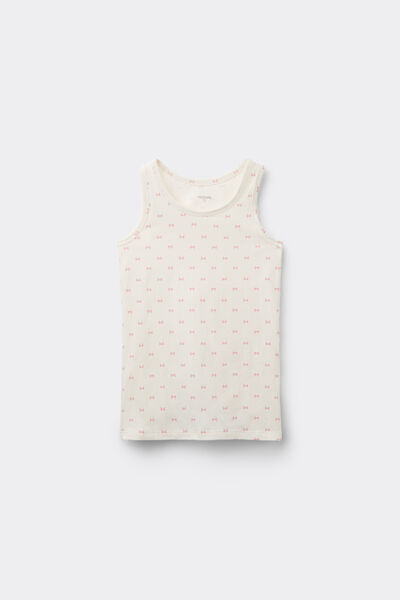 Tezenis Camiseta de Tirantes Anchos de Algodón Estampado Niños Unisex Unisex Impreso Tamaño 10-11