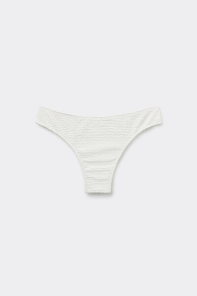Tezenis Braguita Brasileña Bikini Piqué Wave Mujer Blanco (avorio) Tamaño L