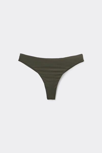 Tezenis Braguita Brasileña de Bikini Timeless Look Verde Camuflaje Mujer Verde Tamaño L