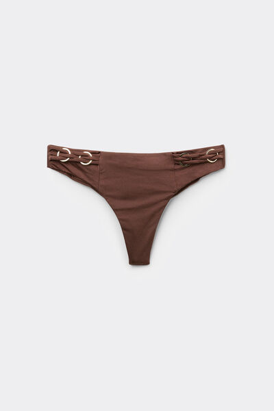 Tezenis Braguita Brasileña de Bikini Royal Essence Marrón Mujer Marrón Tamaño L