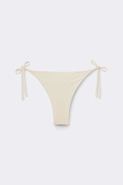 Tezenis Braguita Brasileña Bikini Lazos Paradise Bay Blanca Mujer Blanco (avorio) Tamaño L