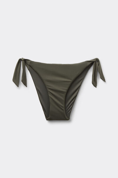 Tezenis Braguita Bikini Lazos Timeless Look Verde Camuflaje Mujer Verde Tamaño L