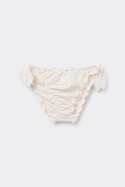 Tezenis Braguita de Bikini con Lazos Boho Style Mujer Blanco (avorio) Tamaño L