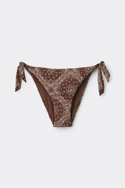 Tezenis Braguita Bikini Lazos Country Vibe Mujer Marrón Tamaño L