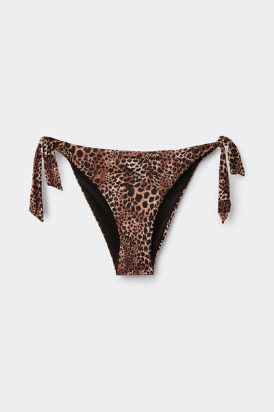 Tezenis Braguita de Bikini Lacitos Savage Sun Mujer Marrón Tamaño L