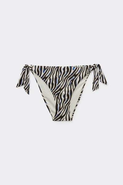 Tezenis Braguita de Bikini con Lazos Safari Luxe Mujer Multicolor Tamaño L