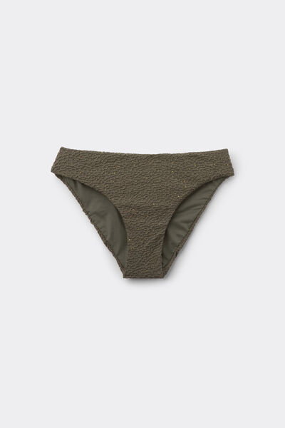 Tezenis Braguita Bikini Clásica Crinkle Dune Mujer Verde Tamaño L
