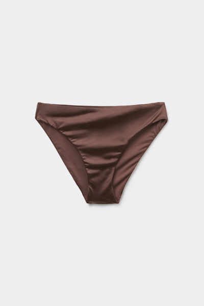 Tezenis Braguita de Bikini Clásica Shiny Glam Choco Mujer Marrón Tamaño L