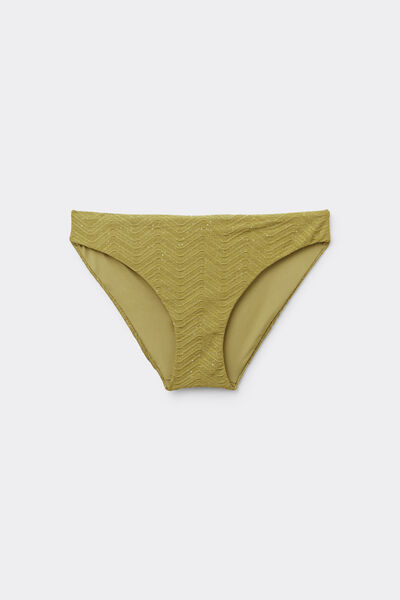 Tezenis Braguita de Bikini Clásica Sparkling Touch Verde Oliva Mujer Verde Tamaño L