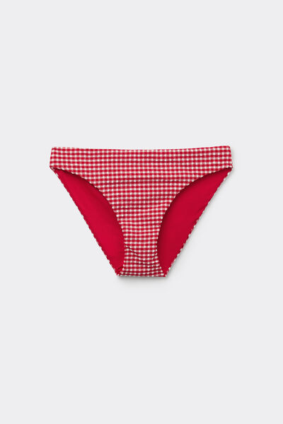 Tezenis Braguita de Bikini Clásica Summer Vichy Mujer Rojo Tamaño L