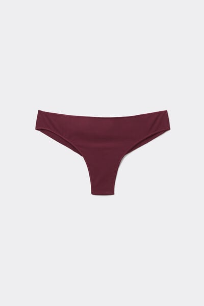 Tezenis Braguita Brasileña de Microfibra Reciclada Mujer Rojo Tamaño L