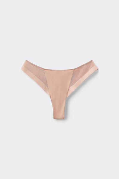 Tezenis Braguita brasileña Air Lifting Tul Mujer Natural Tamaño L