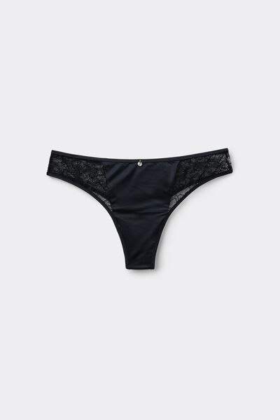 Tezenis Braguita Brasileña Mistery Essence Mujer Negro Tamaño L