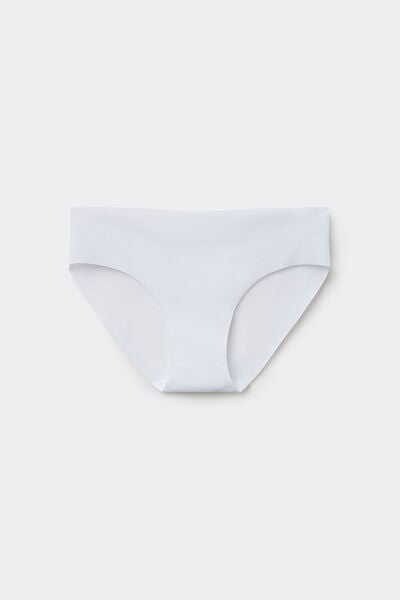 Tezenis Braguita Sin Costuras de Microfibra Reciclada Mujer Blanco Tamaño L