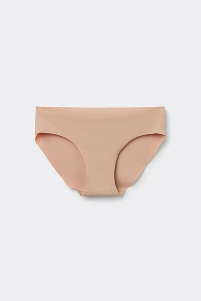 Tezenis Braguita Sin Costuras de Microfibra Reciclada Mujer Natural Tamaño L