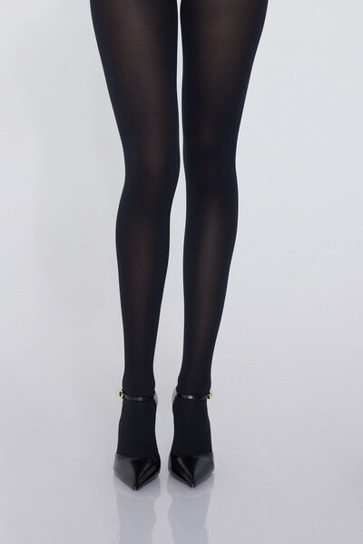 Tezenis Pantis de 100 Denier Microfibra Ultratupido Mujer Negro Tamaño L