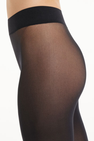 Tezenis Medias sin Costuras 50 Denier Mujer Negro Tamaño L