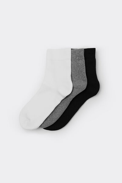 Tezenis 3 Pares Calcetines Cortos Algodón Término Mujer Mujer Multicolor Tamaño TU