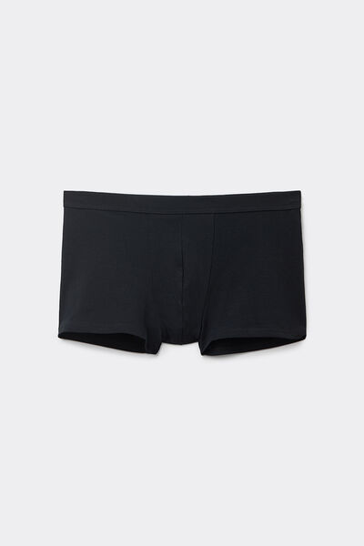Tezenis Bóxer de Algodón Elástico Hombre Negro Tamaño L