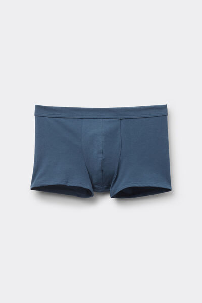 Tezenis Bóxer de Algodón Elástico Hombre Azul Claro Tamaño L