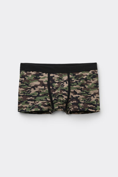 Tezenis Calzoncillos Bóxer Algodón Elástico Estampado Hombre Impreso Tamaño L