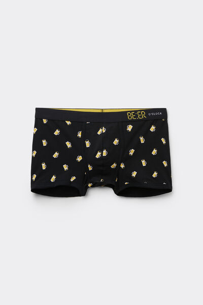 Tezenis Calzoncillo estampado hombre de algodón con bordes y logo Hombre Animalier Tamaño L