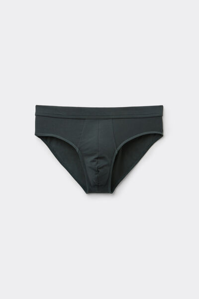 Tezenis Calzoncillos de Algodón Elástico Hombre Verde Tamaño L