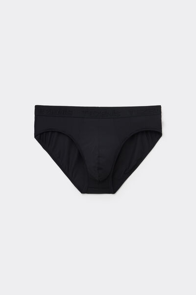 Tezenis Calzoncillos de microfibra elástico con logotipo Hombre Azul Tamaño L
