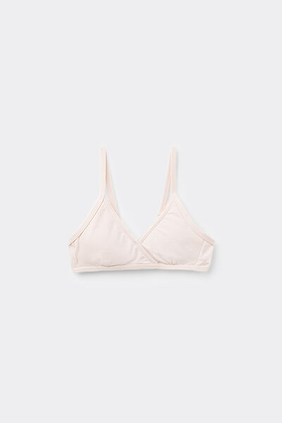 Tezenis Sujetador Triángulo con Relleno Extraíble Niña Chica Rosa Tamaño L