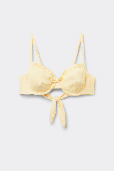 Tezenis Top Bikini Balconette Sunny Days Amarillo Mujer Amarillo Tamaño 2