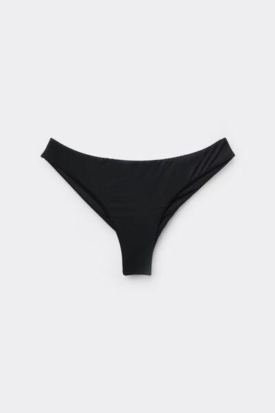 Tezenis Braguita Brasileña Bikini Microfibra Reciclada Mujer Negro Tamaño L