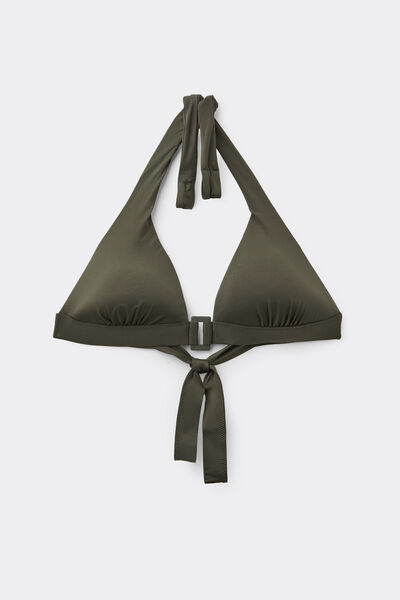 Tezenis Top Bikini triángulo Timeless Look Verde Camuflaje Mujer Verde Tamaño 2