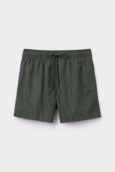 Tezenis Bañador Bóxer Corto Básico Reciclado Hombre Verde Tamaño L