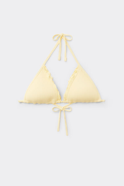 Tezenis Top Bikini Triángulo Relleno Ligero Sunny Days Amarillo Mujer Amarillo Tamaño 1