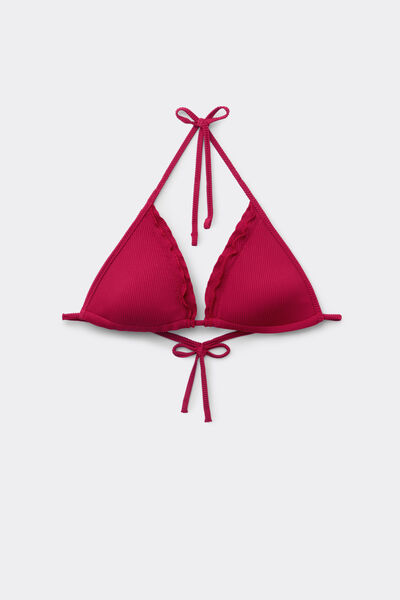 Tezenis Top Bikini Triángulo Relleno Ligero Sunny Days Mujer Rojo Tamaño 1