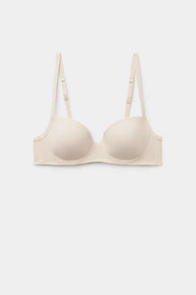 Tezenis Sujetador Balconette Wien de Microfibra Reciclada Mujer Blanco (avorio) Tamaño 2B
