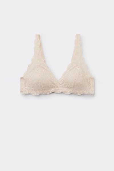Tezenis Bralette de encaje con relleno ligero sin aros Havana Mujer Blanco (avorio) Tamaño 1B