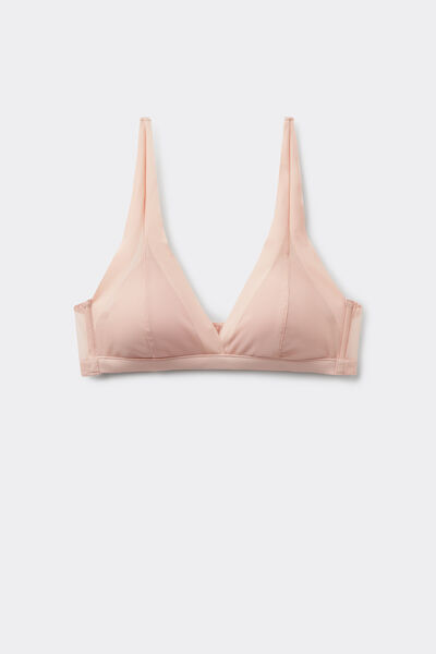 Tezenis Sujetador Triángulo Havana Air Lifting Tul Relleno Ligero Mujer Rosa Tamaño 1B