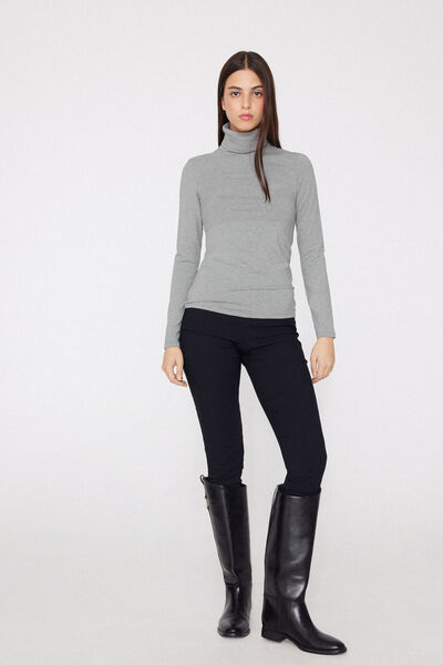 Tezenis Leggings de Tela Elástica Mujer Negro Tamaño L