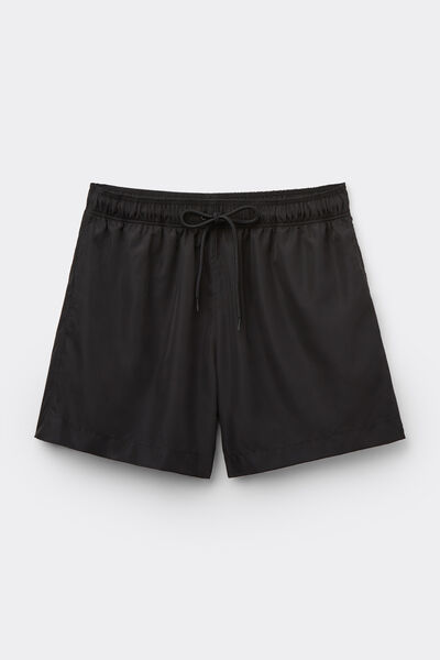 Tezenis Bañador Bóxer Corto Básico Reciclado Hombre Negro Tamaño L