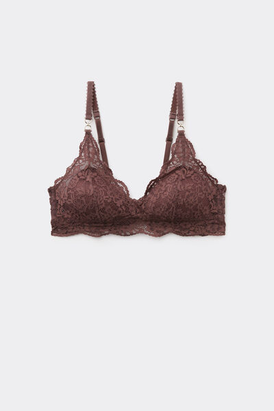 Tezenis Sujetador Triángulo Havana con Relleno Ligero Perfect Harmony Mujer Marrón Tamaño 1B