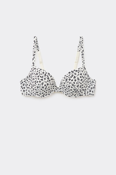 Tezenis Sujetador Push-Up Athens en Microfibra Mujer Impreso Tamaño 3B