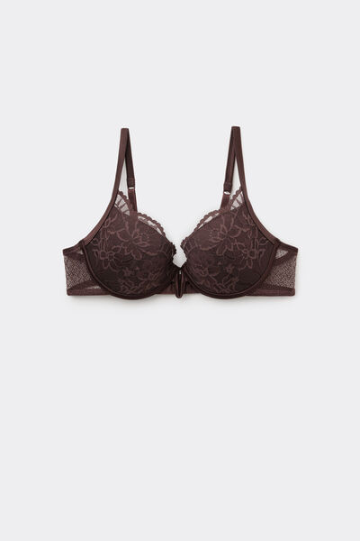 Tezenis Sujetador Push-up Athens Pretty Muse Mujer Marrón Tamaño 4C