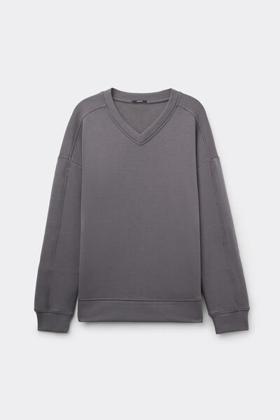 Tezenis Camiseta/Sudadera con Mini V Therm Touch Mujer