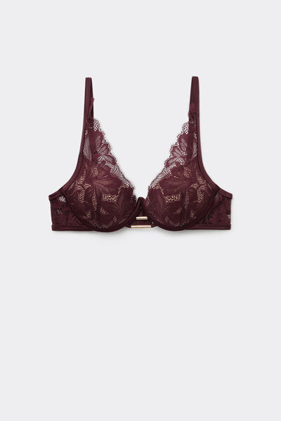 Tezenis Sujetador Super Push-Up Malibù Luxury Look Mujer Rojo Tamaño 1B