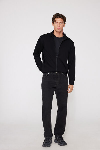 Tezenis Sudadera con Cremallera de Cuello Alto Superior Softness Hombre