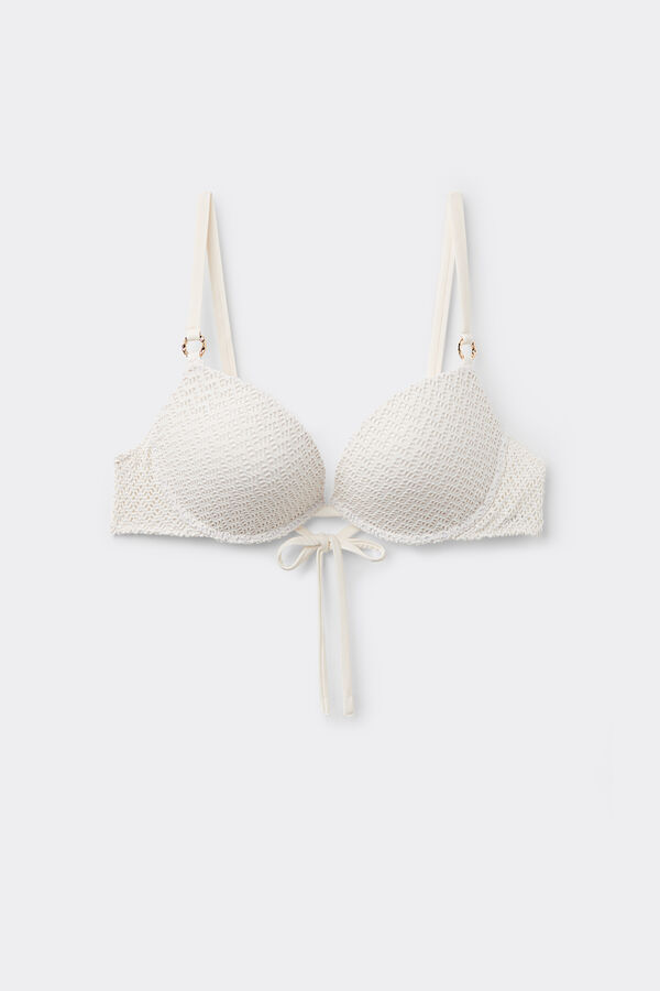 Biustonosz Bikini Push-Up Stopniowany Precious Net  