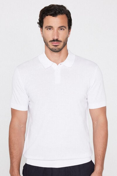 Polo Mezza Manica in Cotone